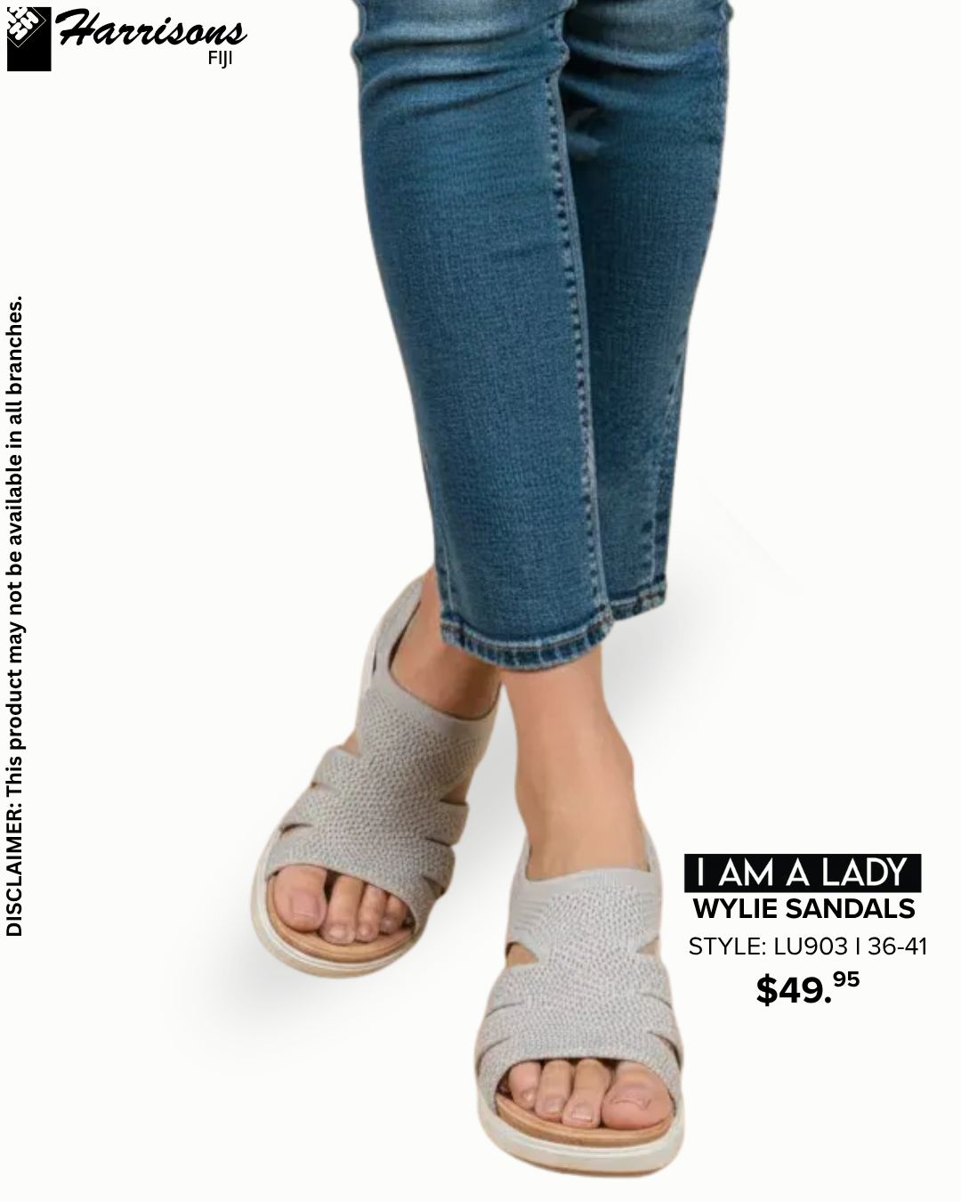 I Am A Lady Wylie Sandals