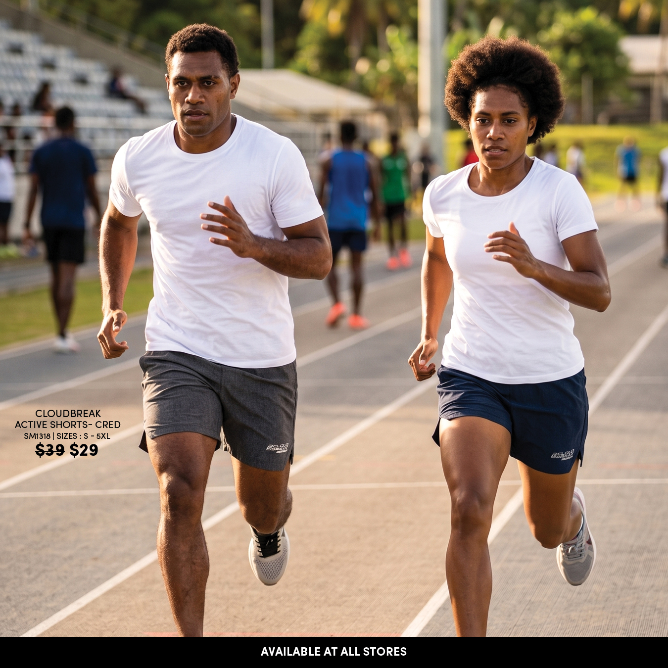 Cloudbreak Active Shorts - Cred