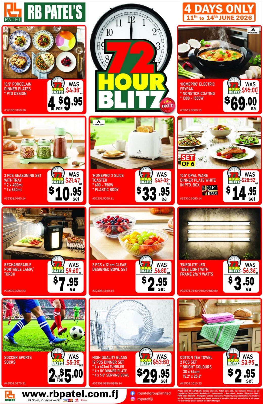 RB Patel's 72 Hour Blitz Sale - Page 1