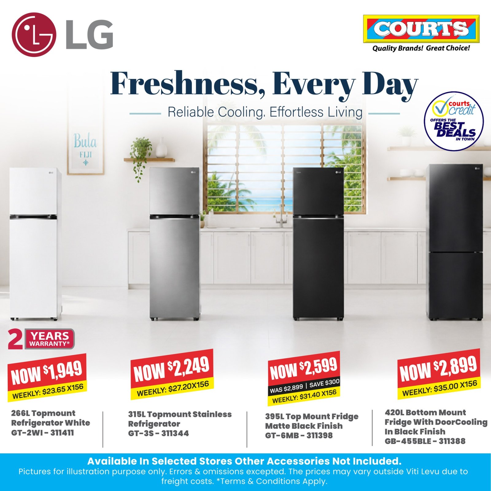 LG Fridges - Freshness, Every Day