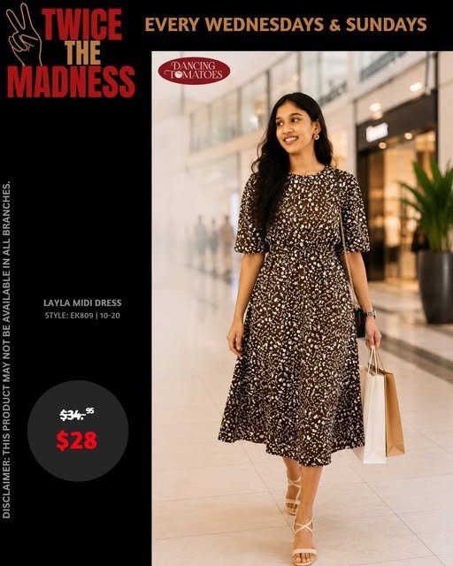 Layla Midi Dress