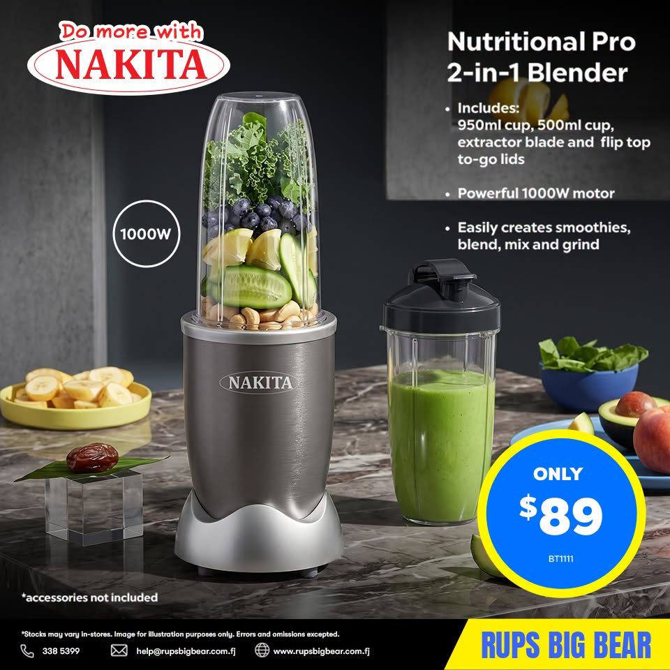 Nutritional Pro 2-in-1 Blender