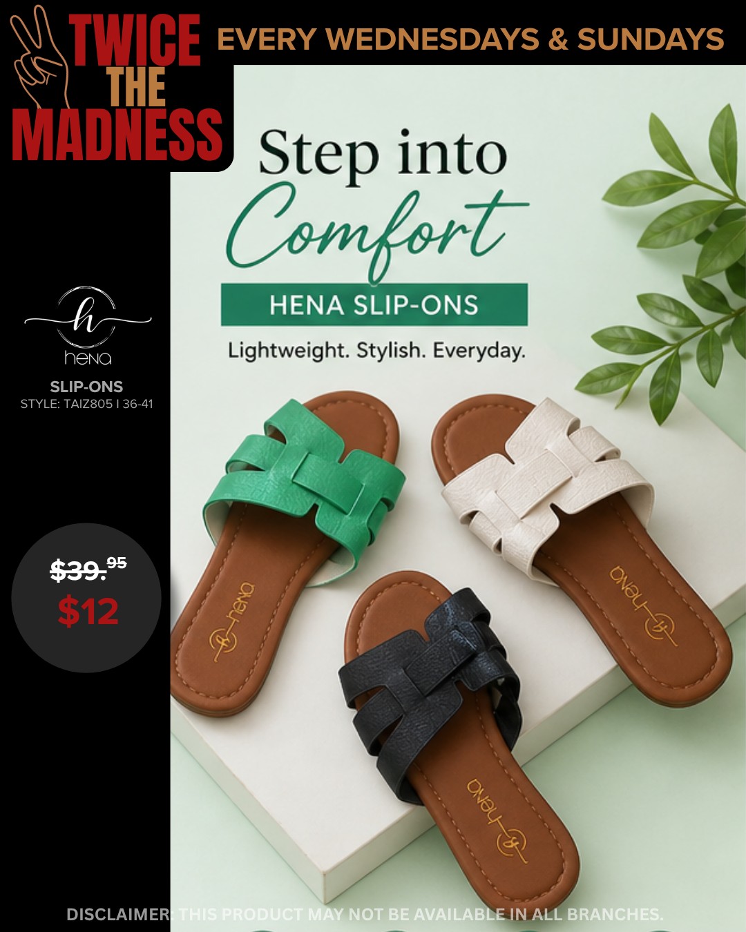 HENA Slip-Ons