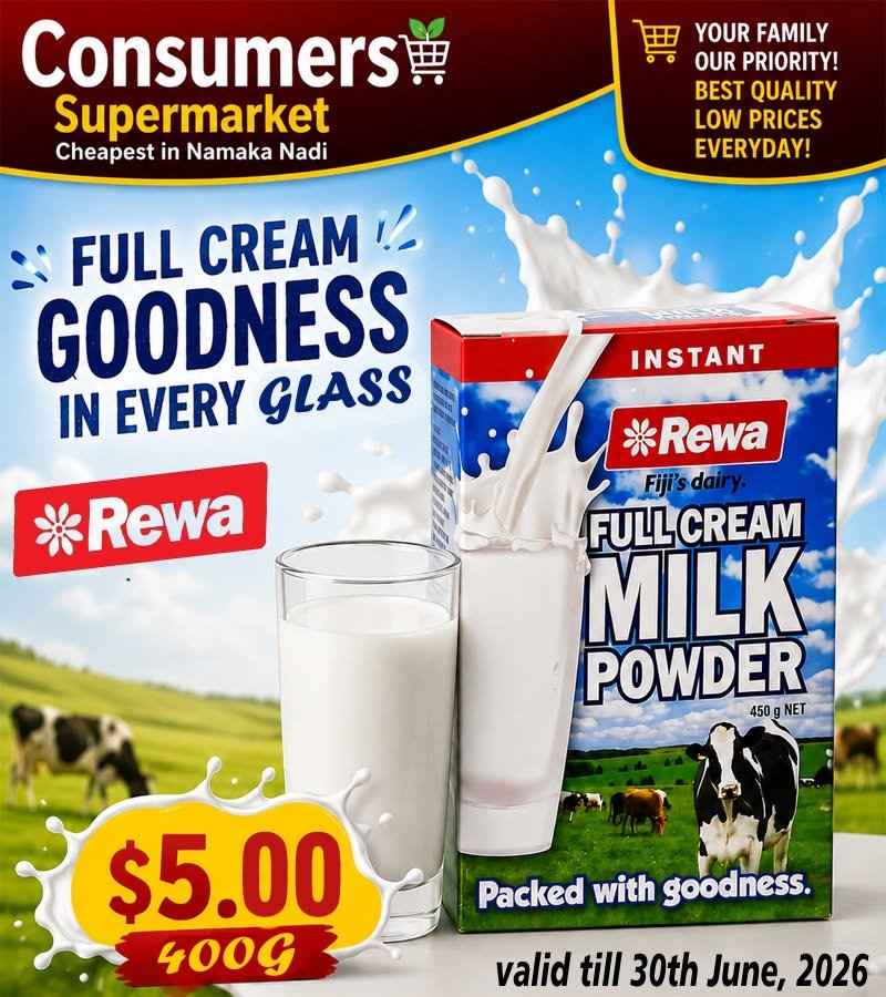 Rewa Full Cream Milk Powder