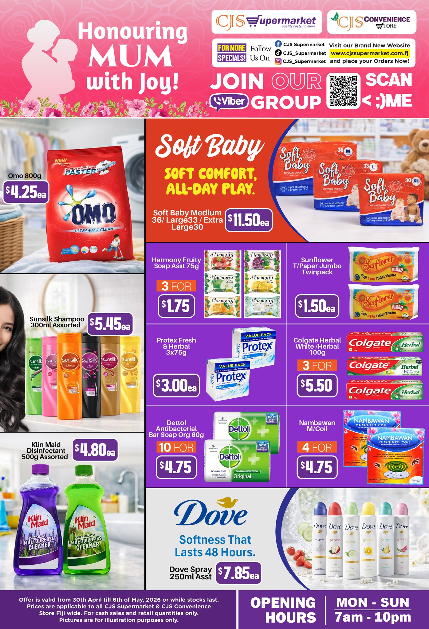 Honouring Mum with Joy - Mother's Day Specials - Page 1