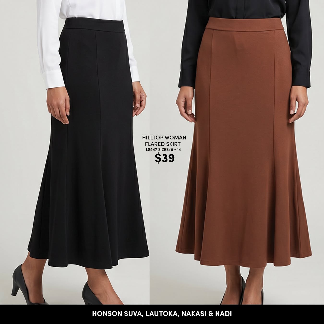 Hilltop Woman Flared Skirt