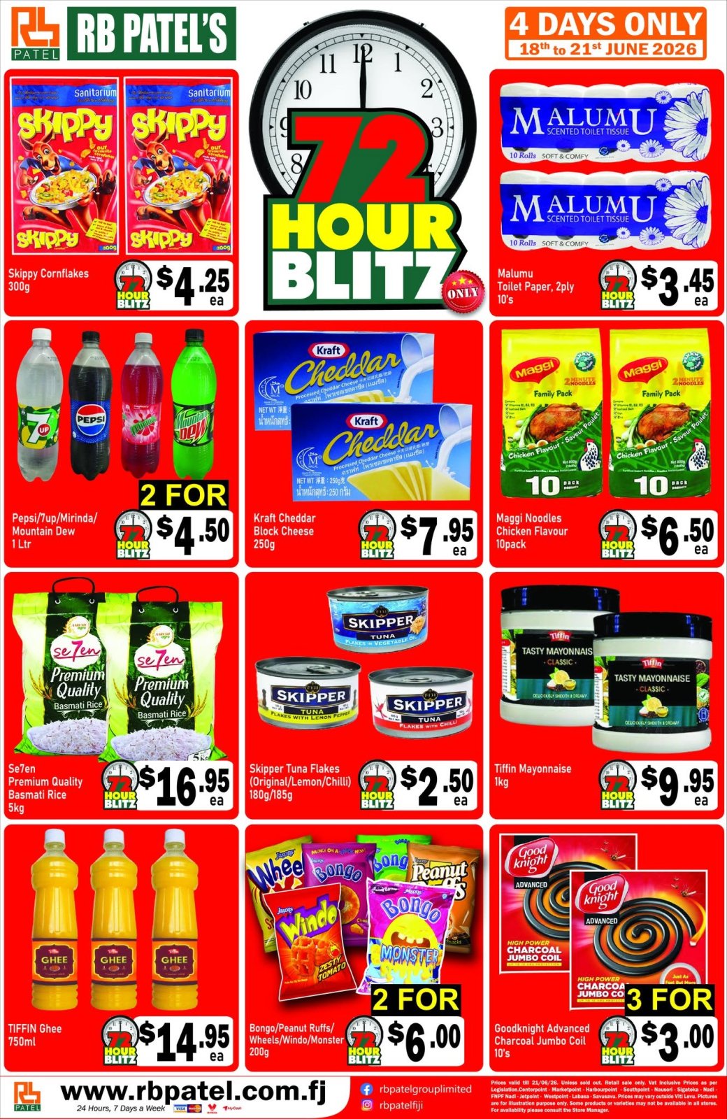 RB Patel's 72 Hour Blitz Specials - Page 1