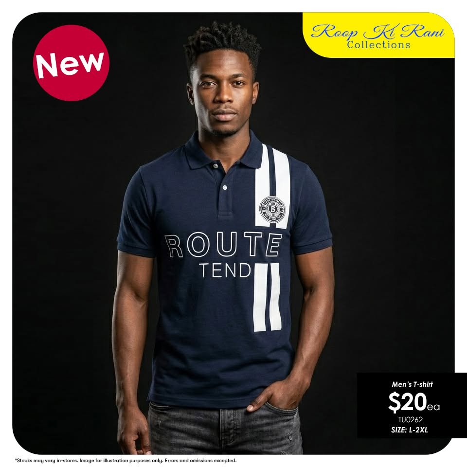 Men's Route Trend Polo T-Shirt