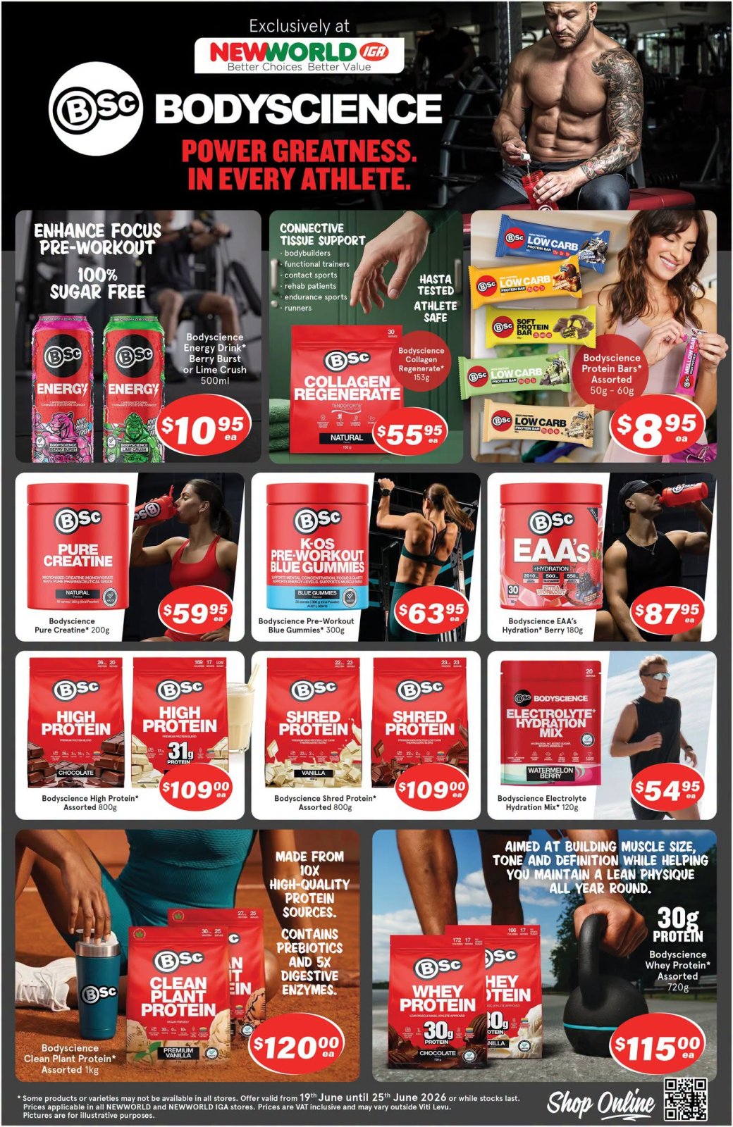 Bodyscience Fitness & Nutrition Range - Page 1