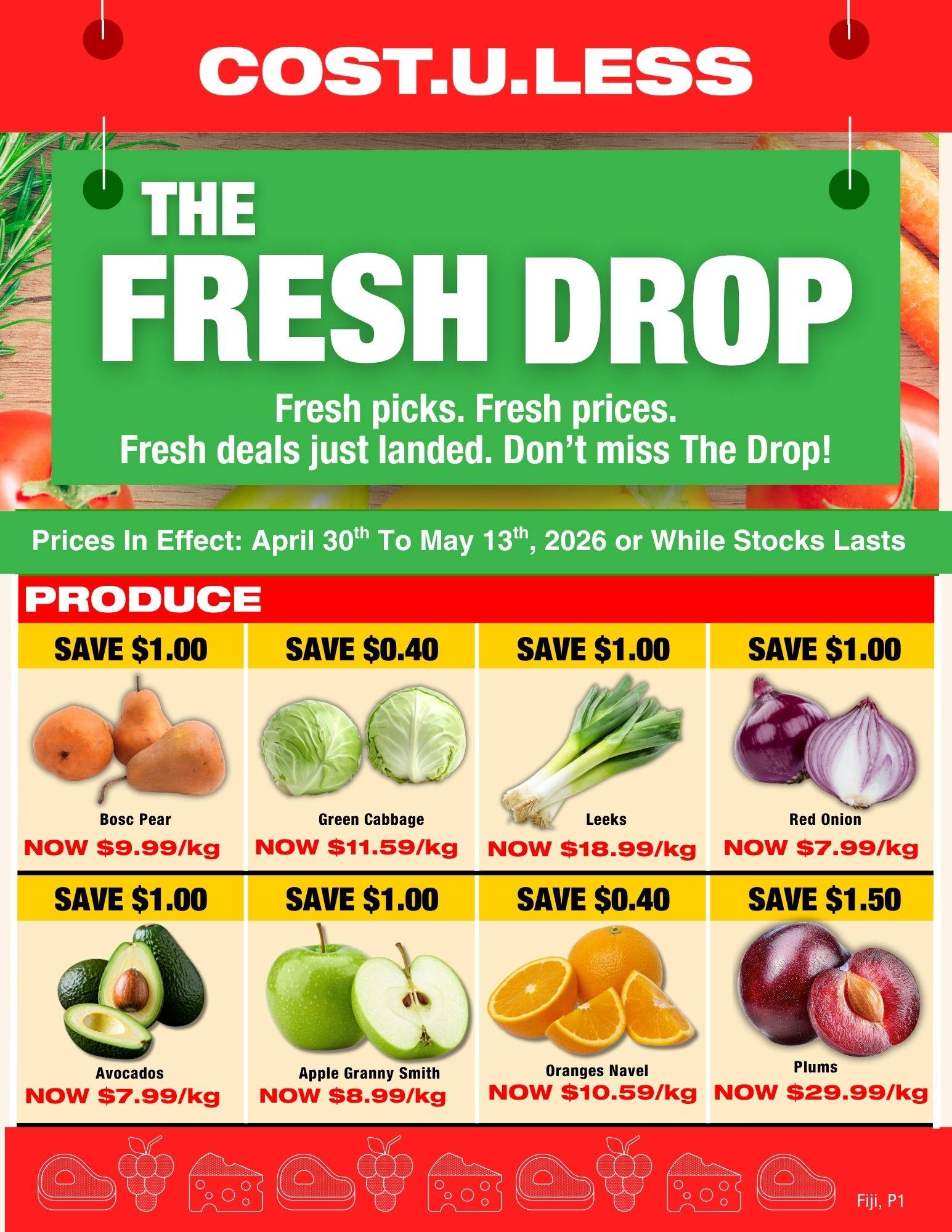 The Fresh Drop - Produce Specials