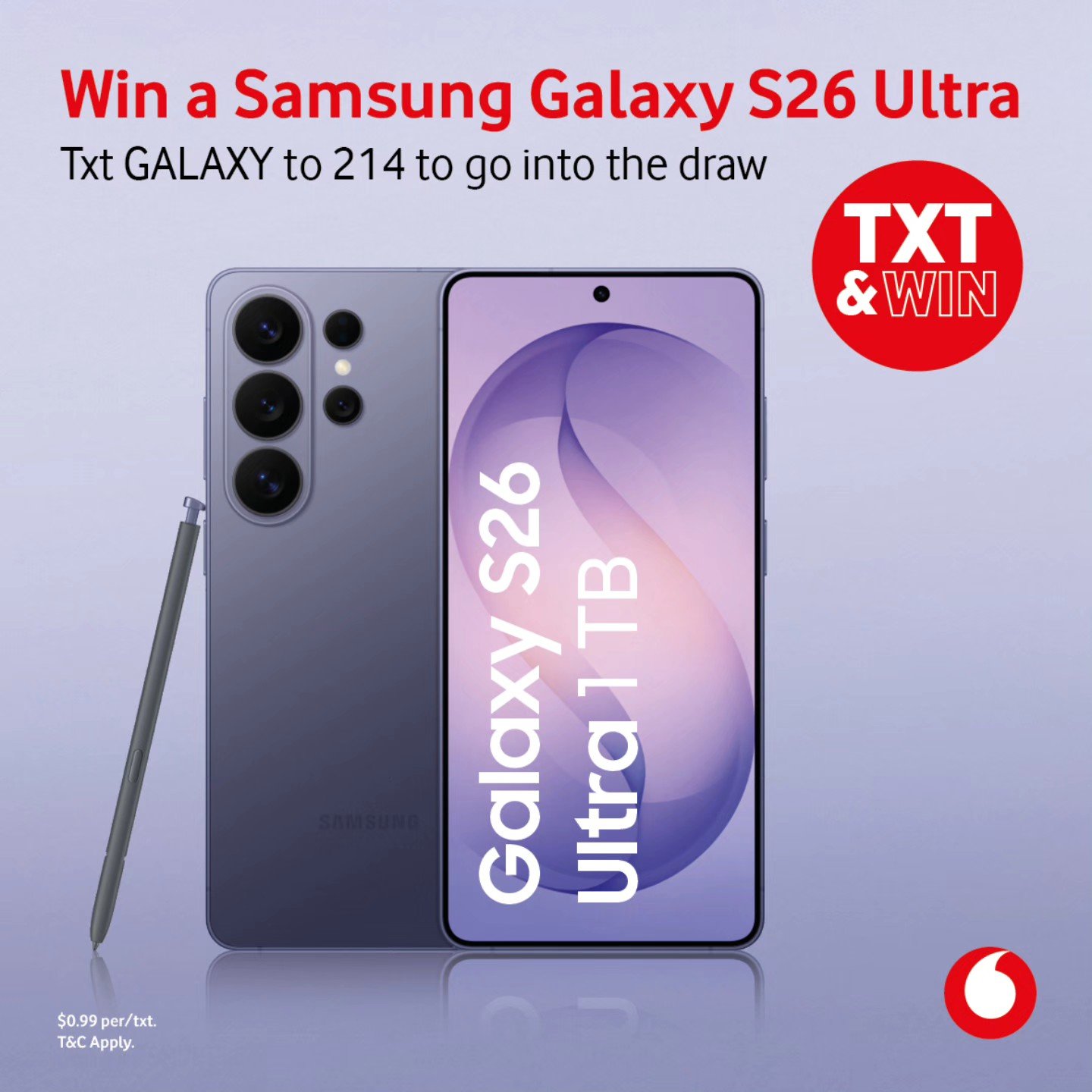 Win Samsung Galaxy S26 Ultra