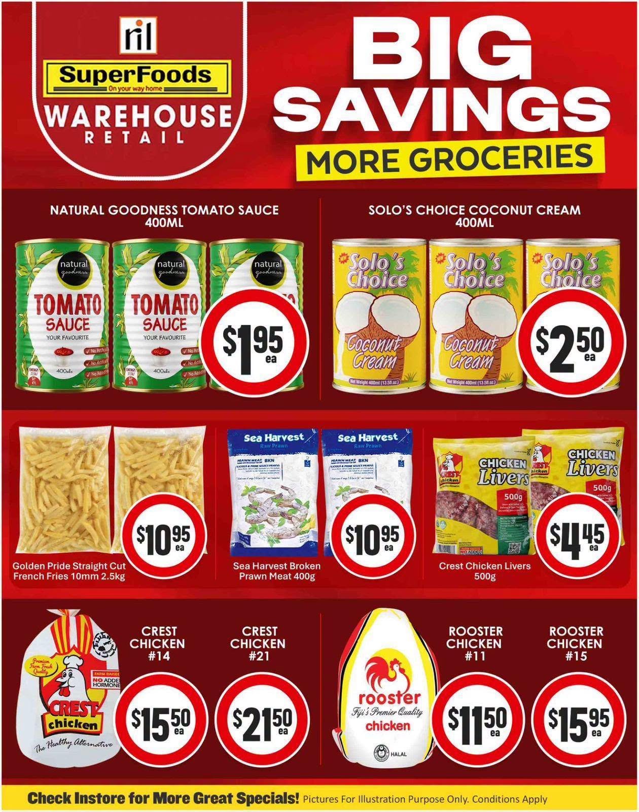Big Savings on Groceries - Multi-Item Specials - Page 1