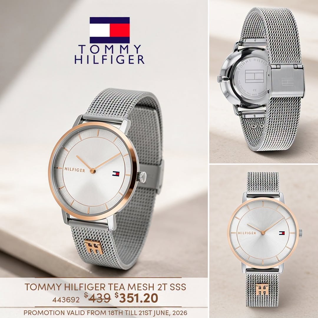 Tommy Hilfiger Tea Mesh 2T Watch