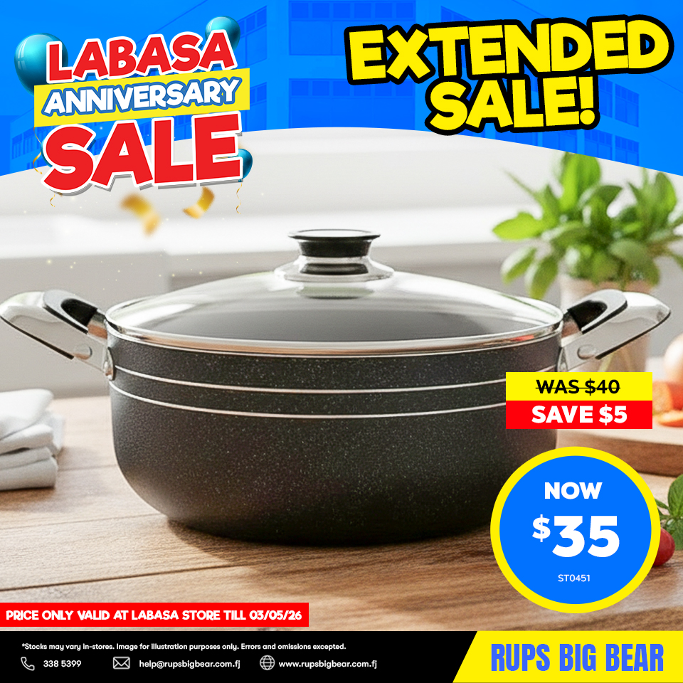 Black Non-Stick Cooking Pot with Glass Lid