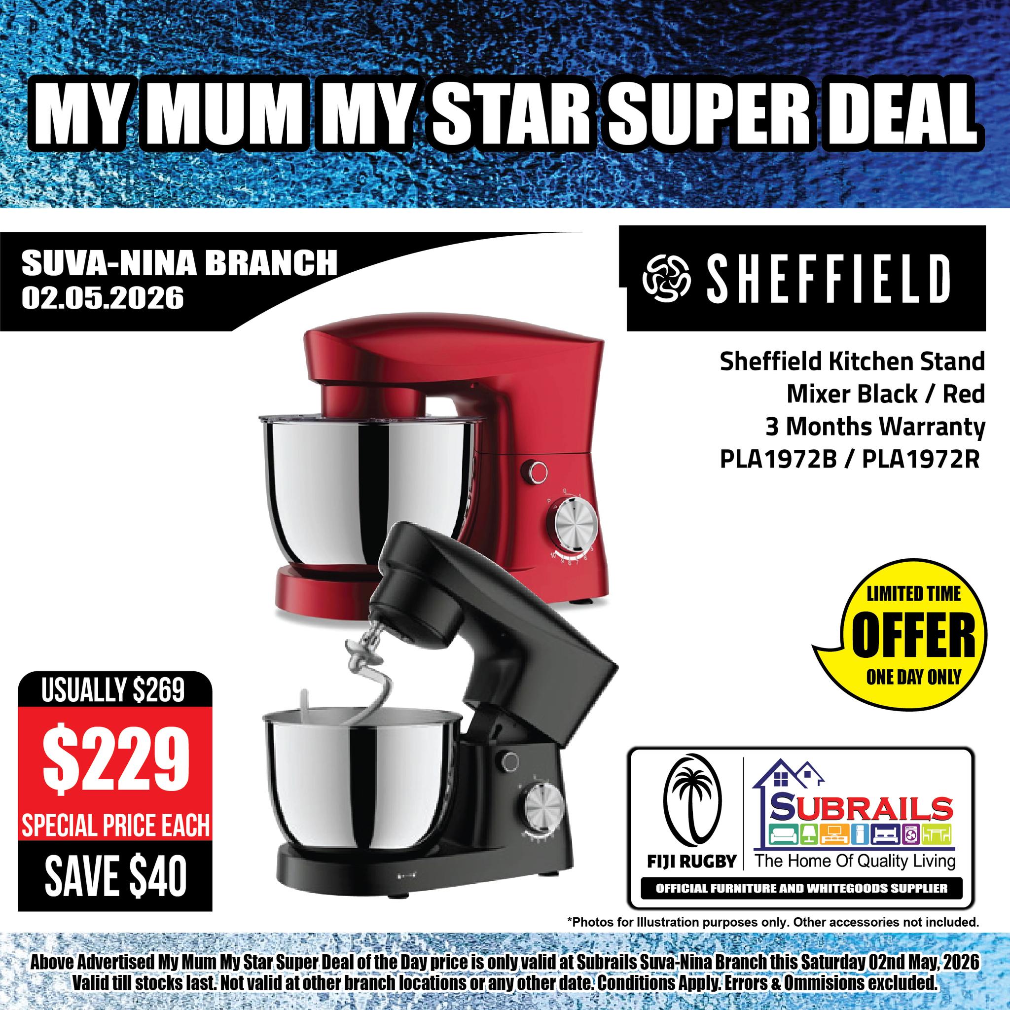 Sheffield Kitchen Stand Mixer