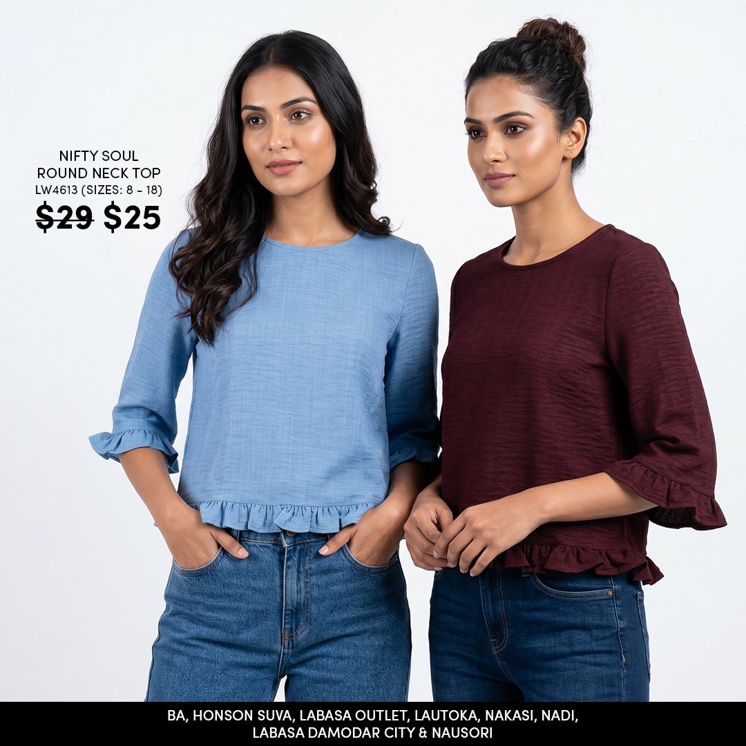 Nifty Soul Round Neck Top
