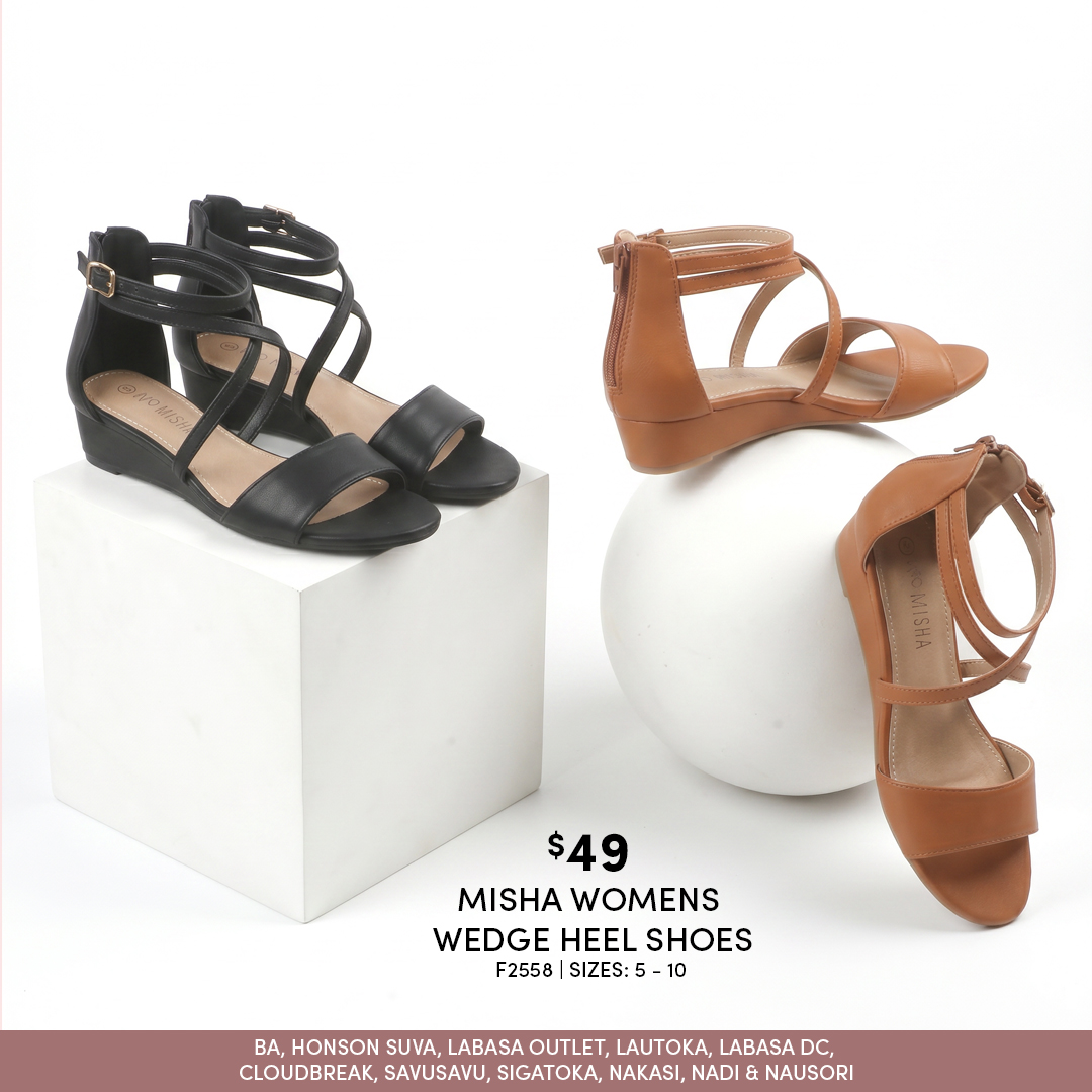 Misha Womens Wedge Heel Shoes