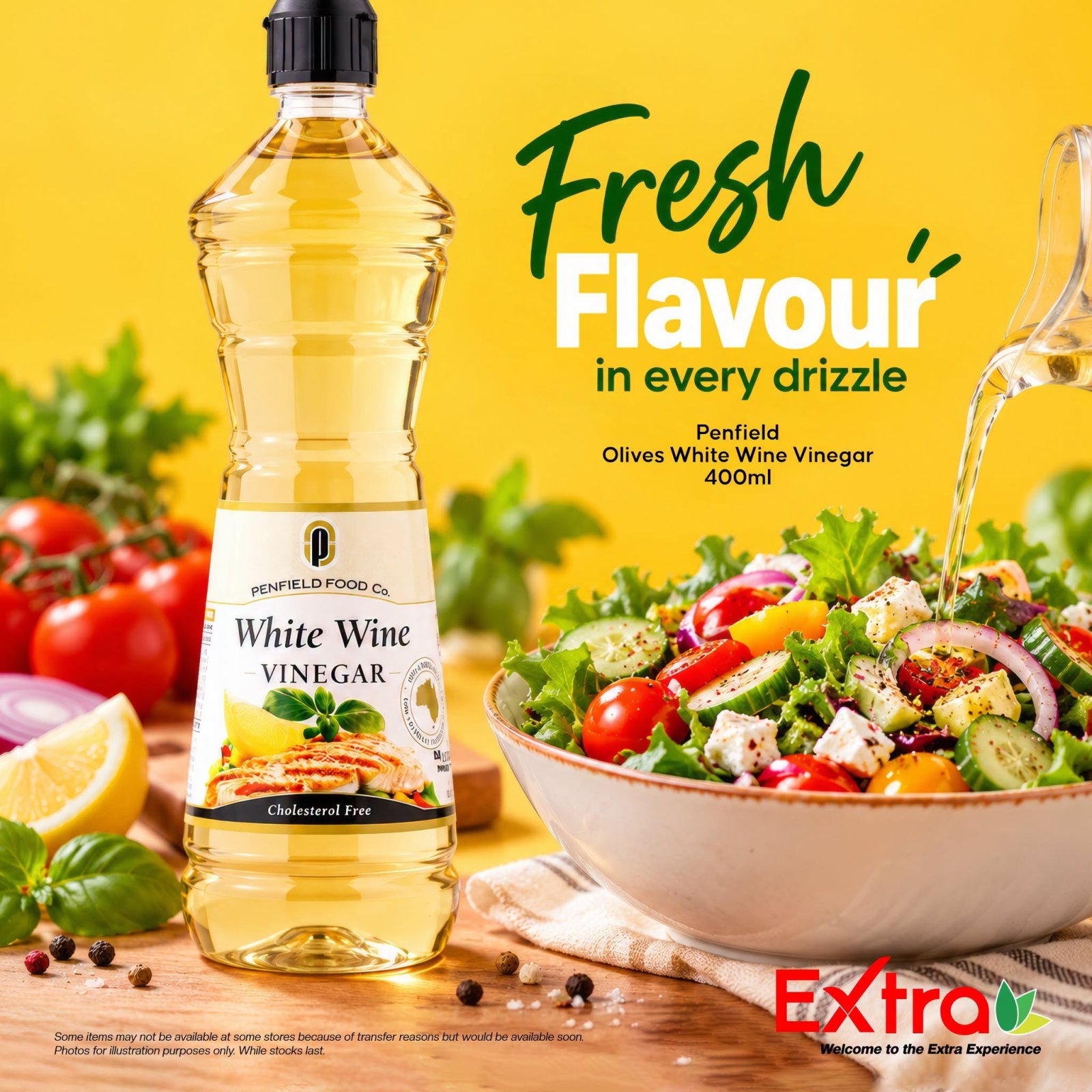 Penfield Olives White Wine Vinegar 400ml