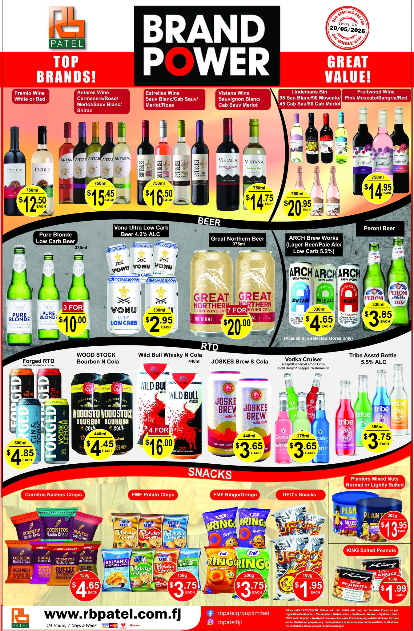 BrandPower Specials at RB Patel - Page 1