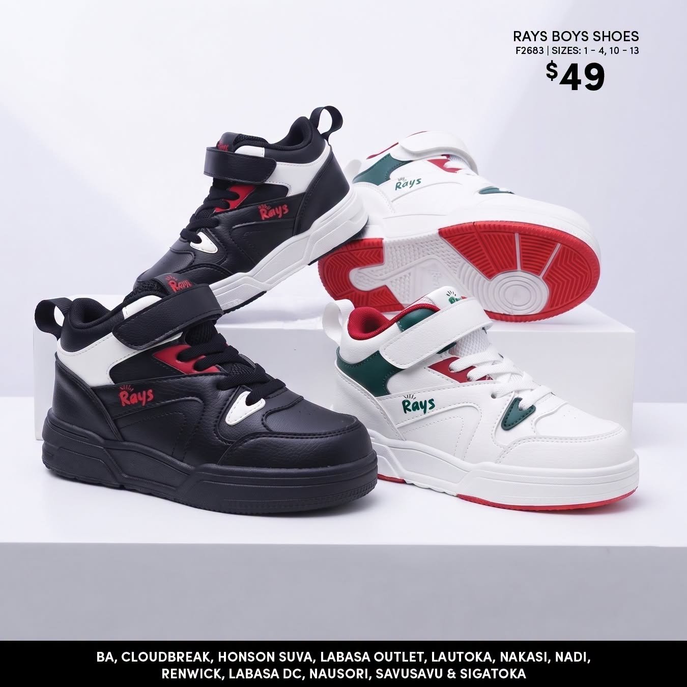 Rays Boys Shoes