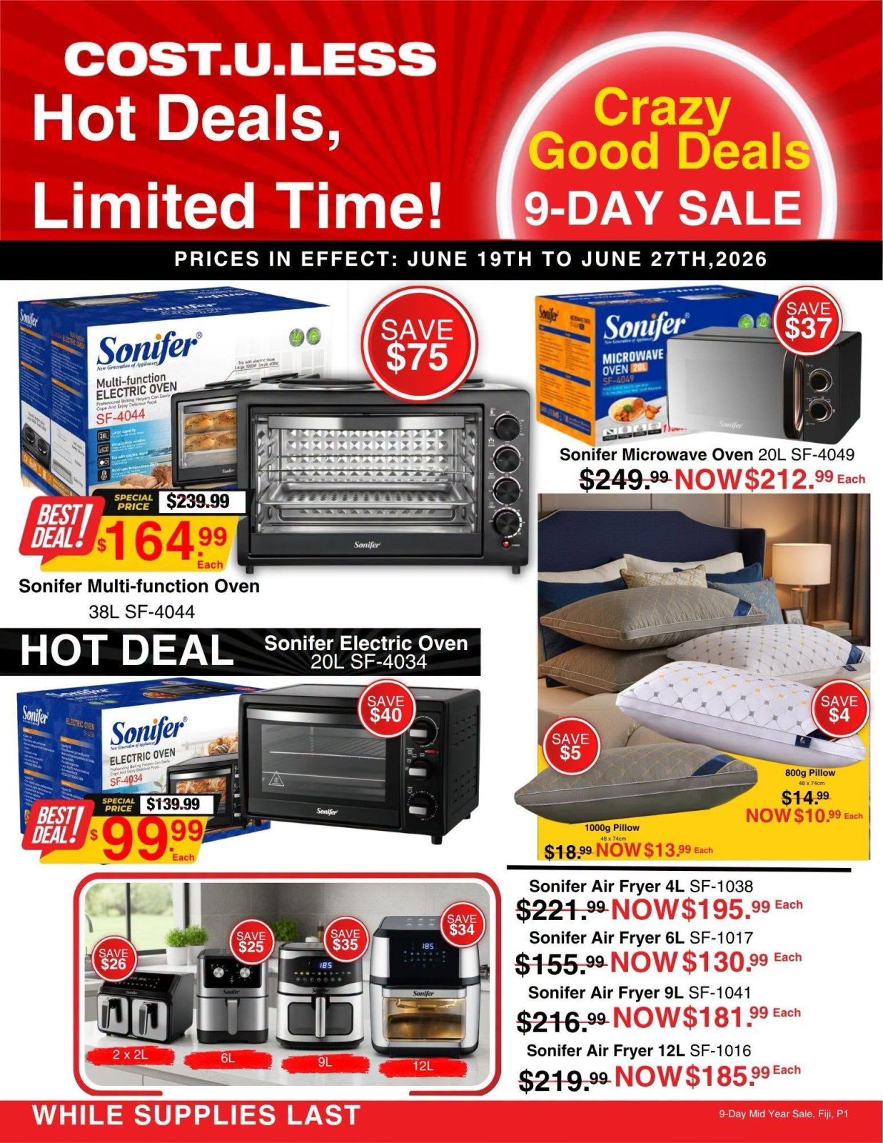 COST.U.LESS Hot Deals 9-Day Sale - Page 1