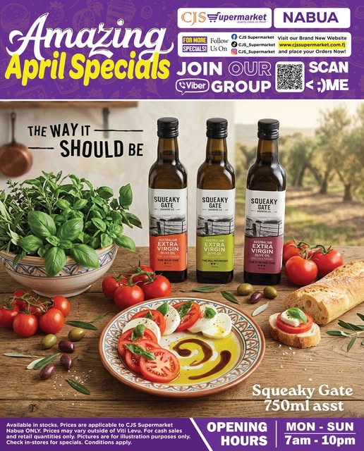 Amazing April Specials