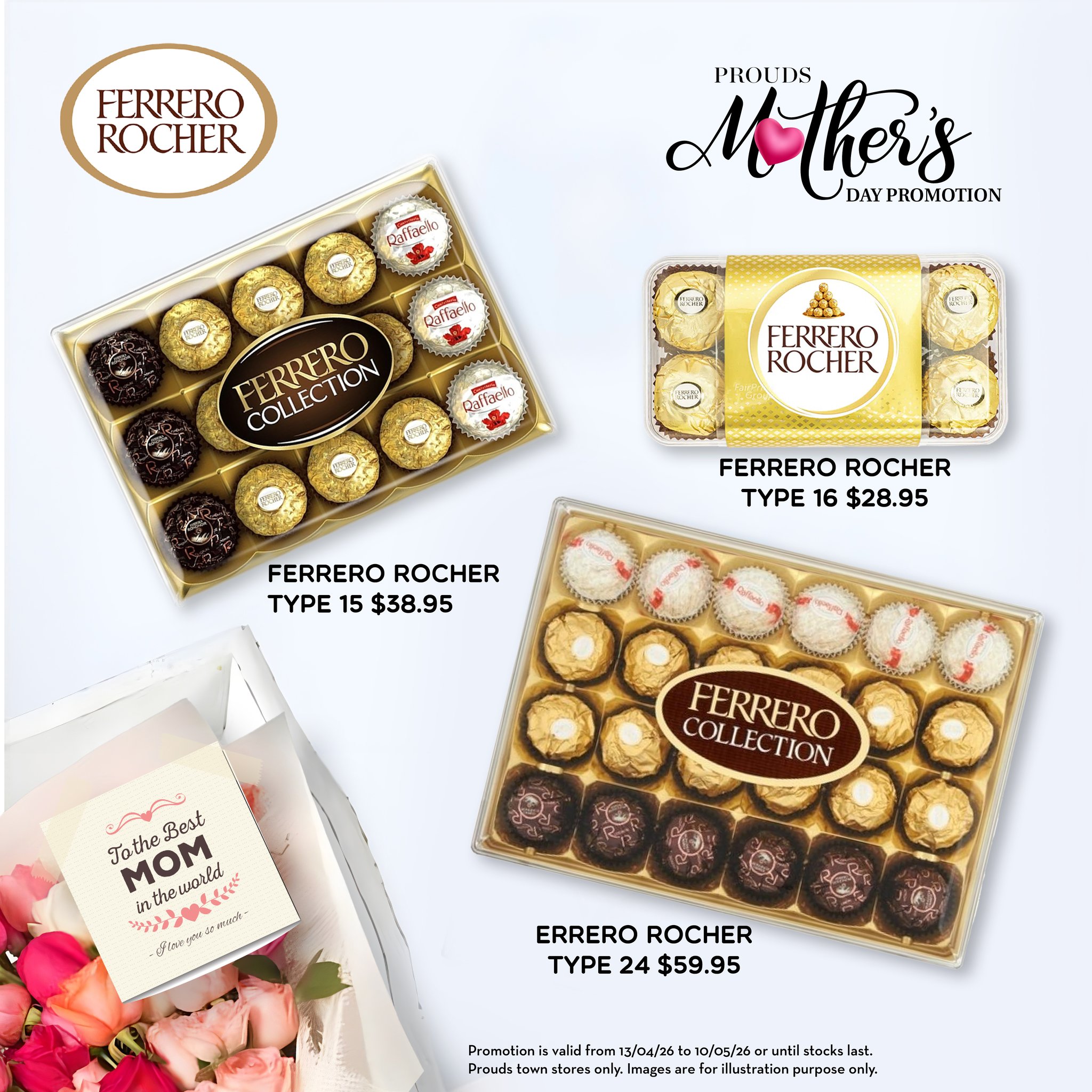 Ferrero Rocher Mother's Day Promotion