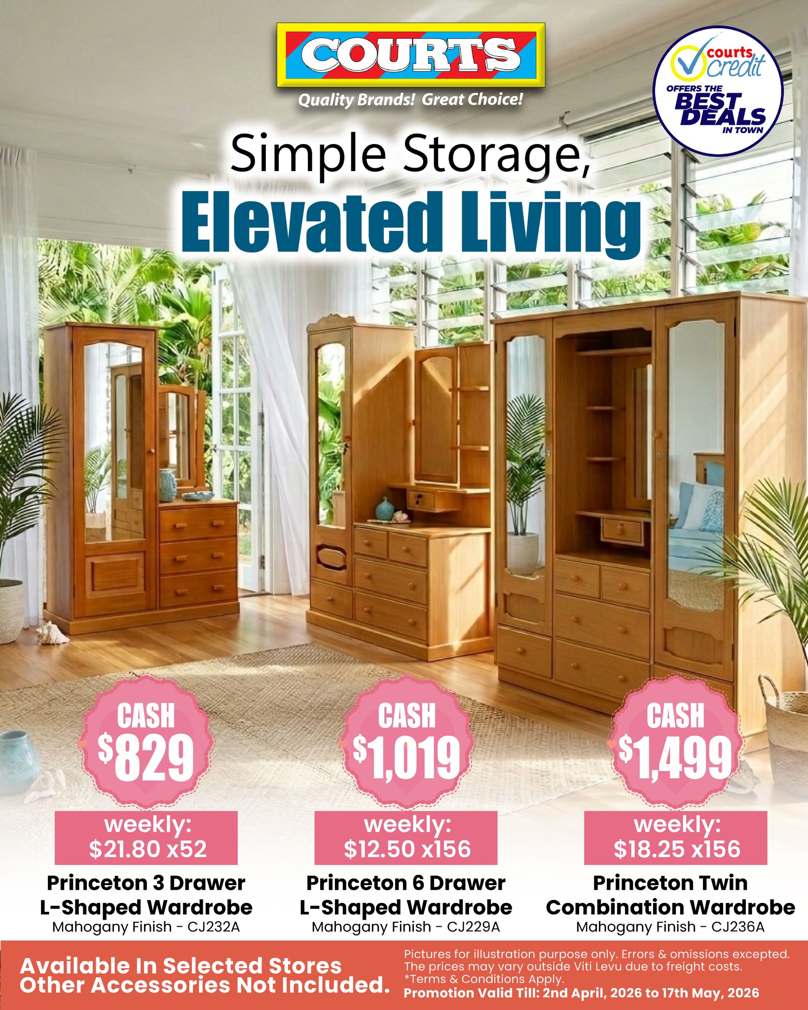 Princeton Wardrobe Collection - Simple Storage, Elevated Living - Page 1