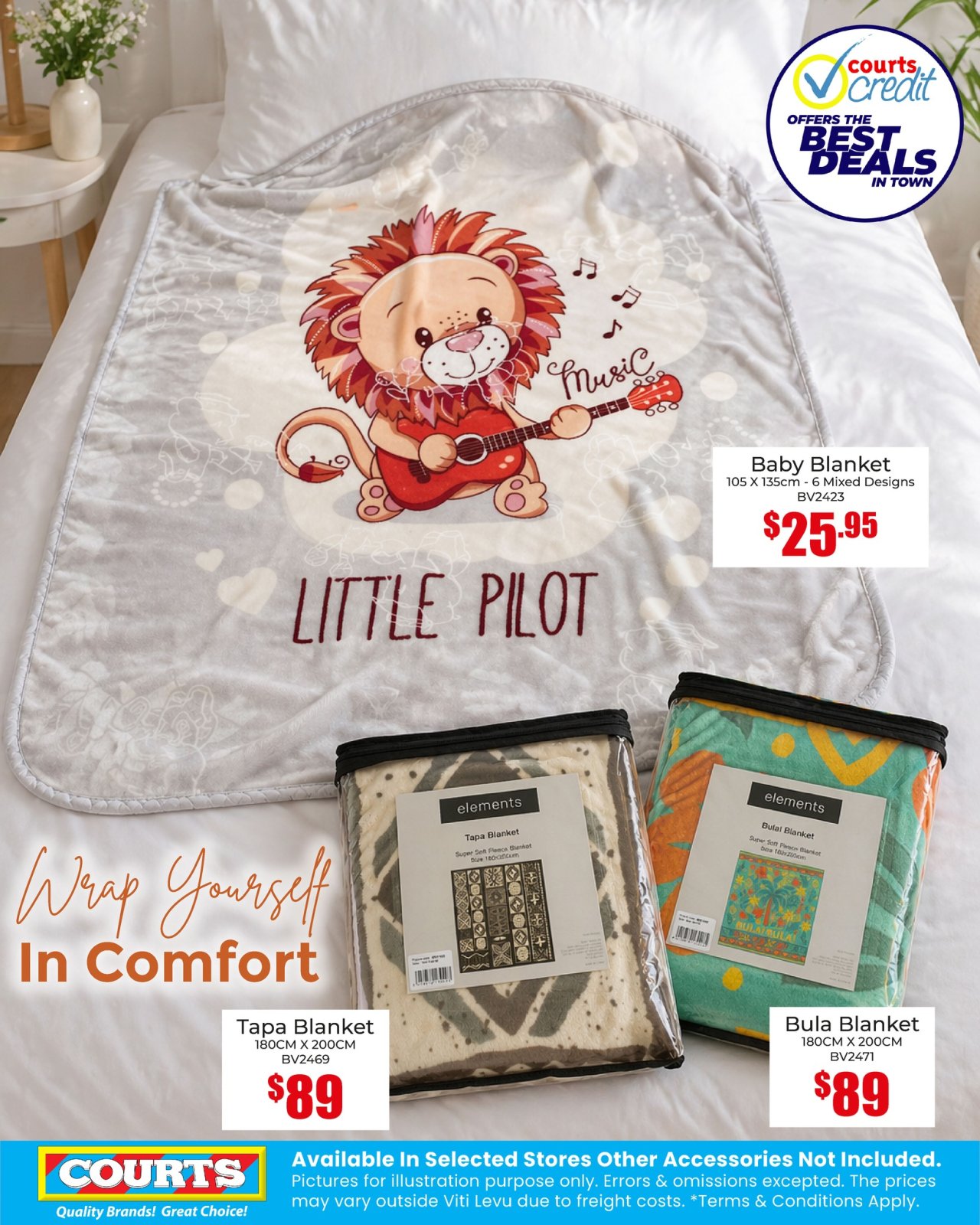 Baby Blankets & Cozy Comfort Collection