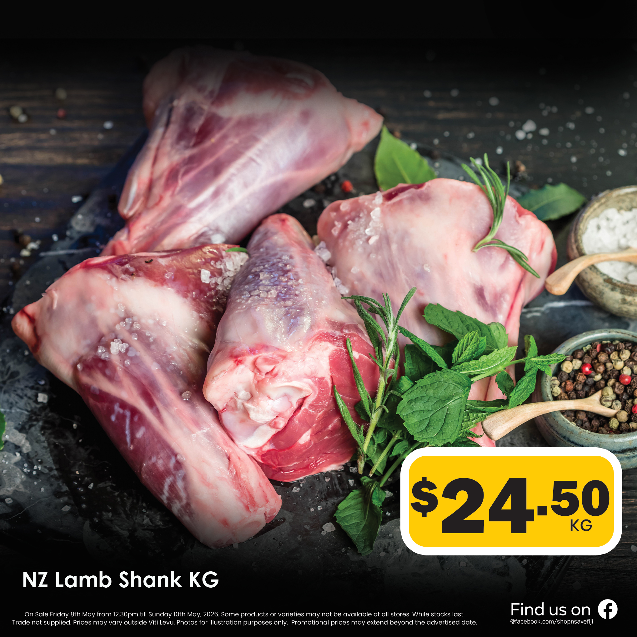 NZ Lamb Shank KG