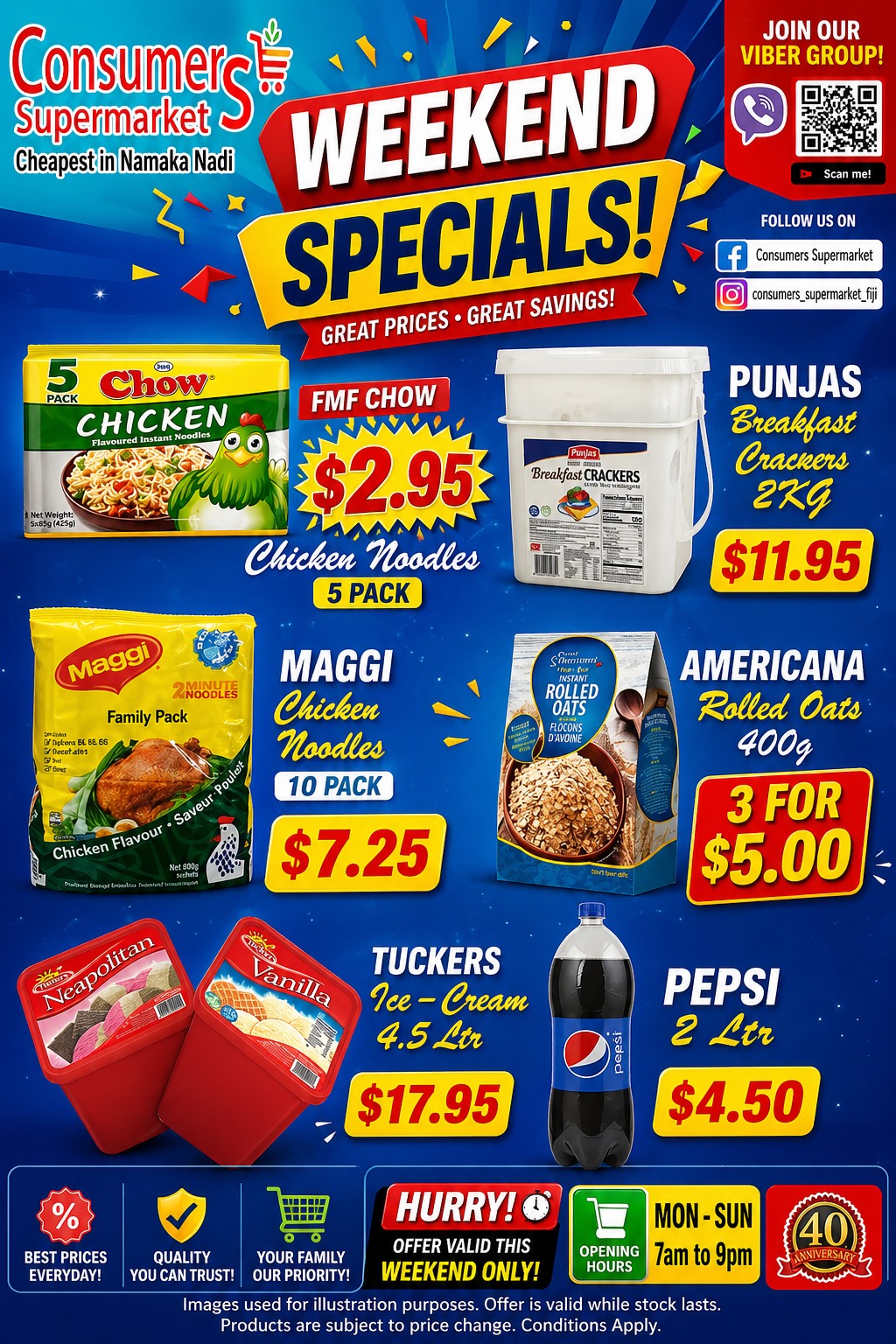 Weekend Specials