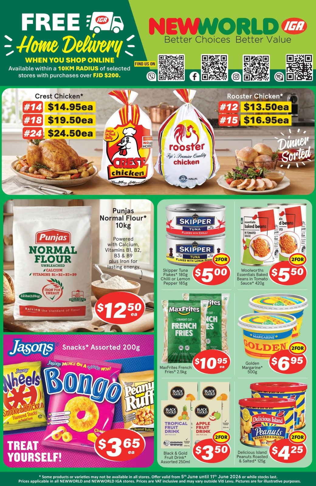 Weekly Specials - Chicken, Flour, Pantry & More