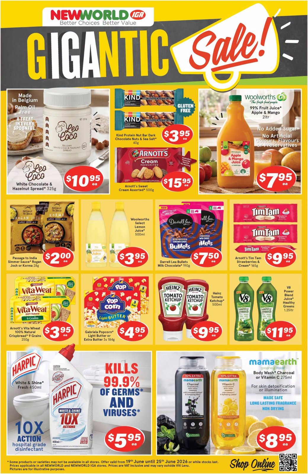 GIGANTIC Sale! – New World IGA Weekly Specials - Page 1