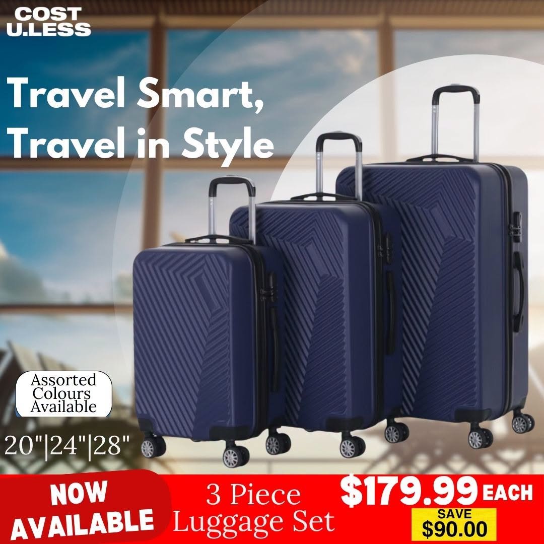 3 Piece Luggage Set