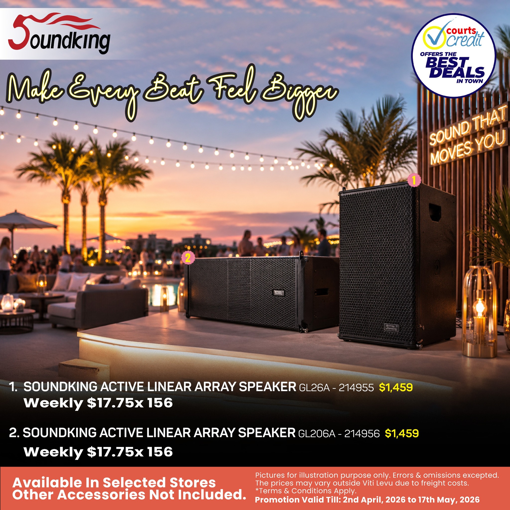 Soundking Active Linear Array Speakers - Page 1