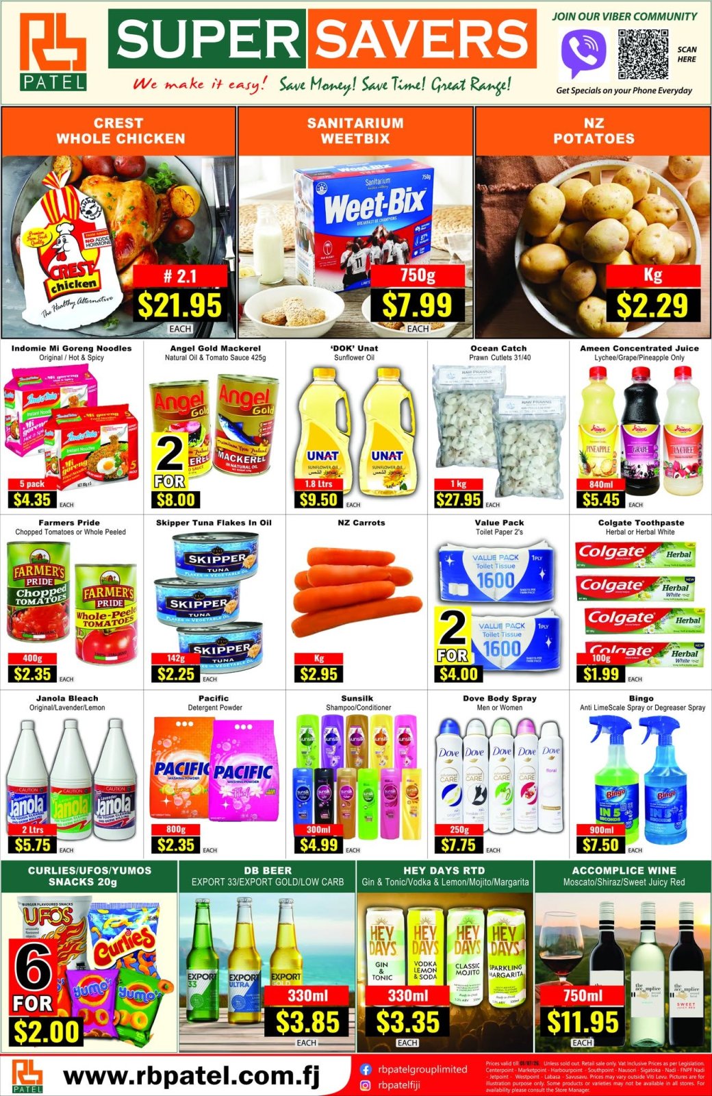 Super Savers Weekly Specials - Page 1