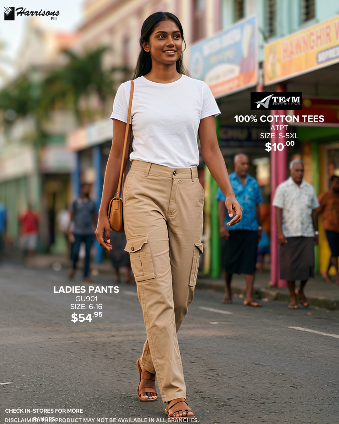 Ladies Pants & Cotton Tees - Page 1