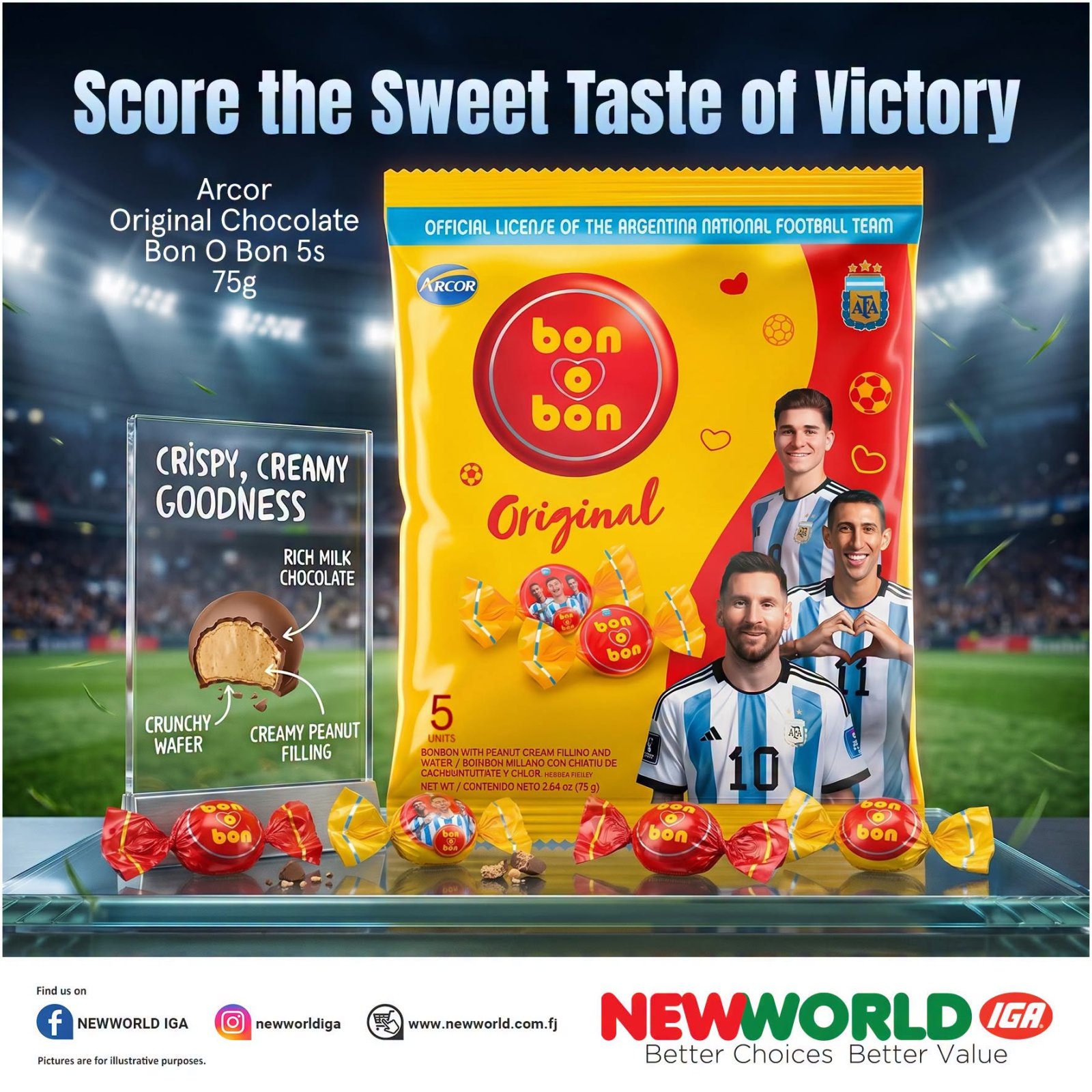 Score the Sweet Taste of Victory - Page 1
