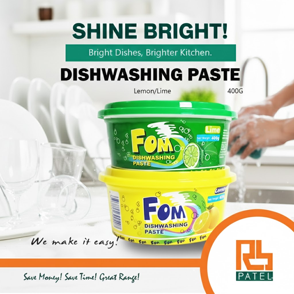 Fom Dishwashing Paste 400g - 3 for $5