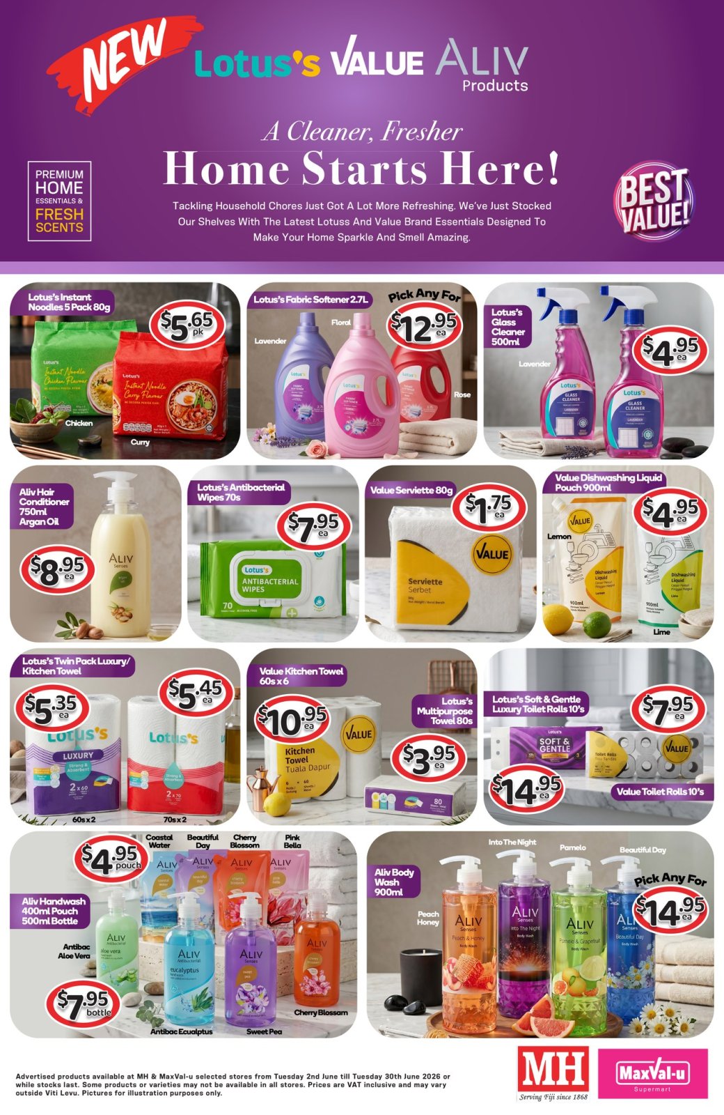 Lotus's Value Ally Products - Home Essentials