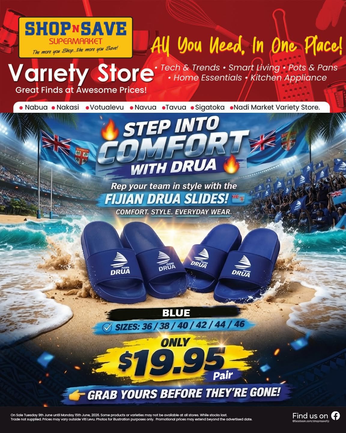 Shop N Save Supermarket - Variety Store & Fijian Drua Slides - Page 1