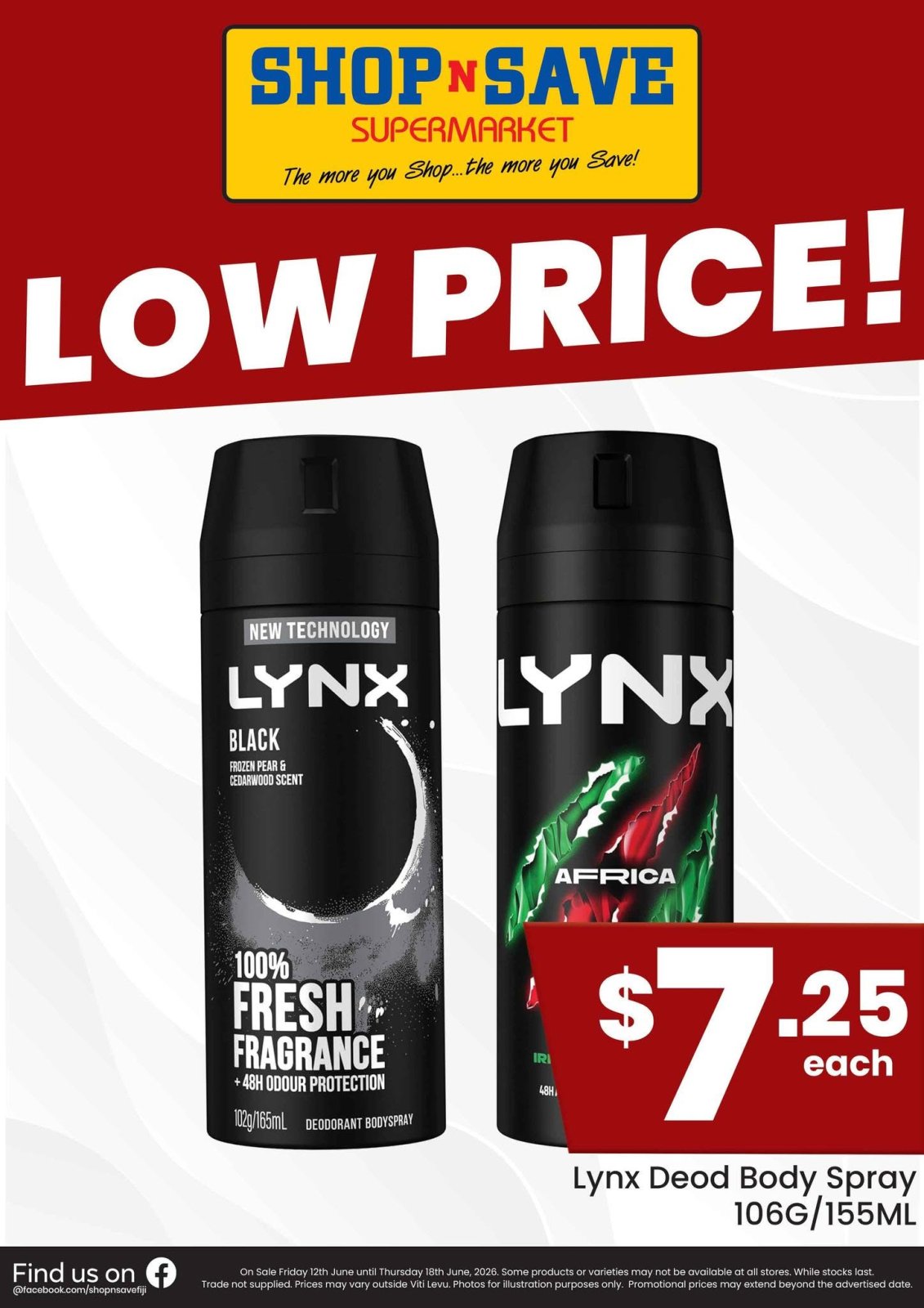 Lynx Deod Body Spray