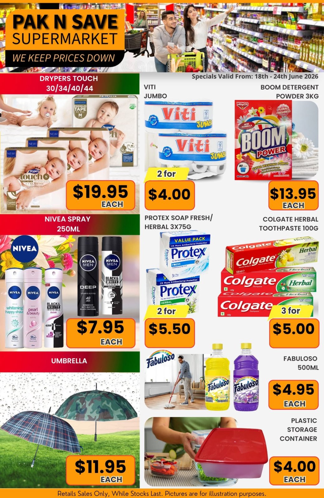 Pak N Save Weekly Specials - 18th to 24th June 2026 - Page 1