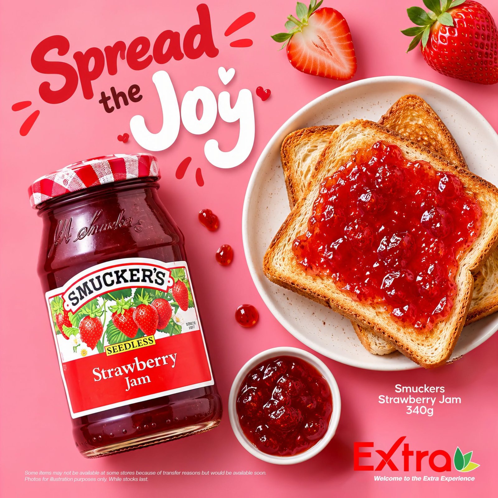 Smuckers Strawberry Jam 340g