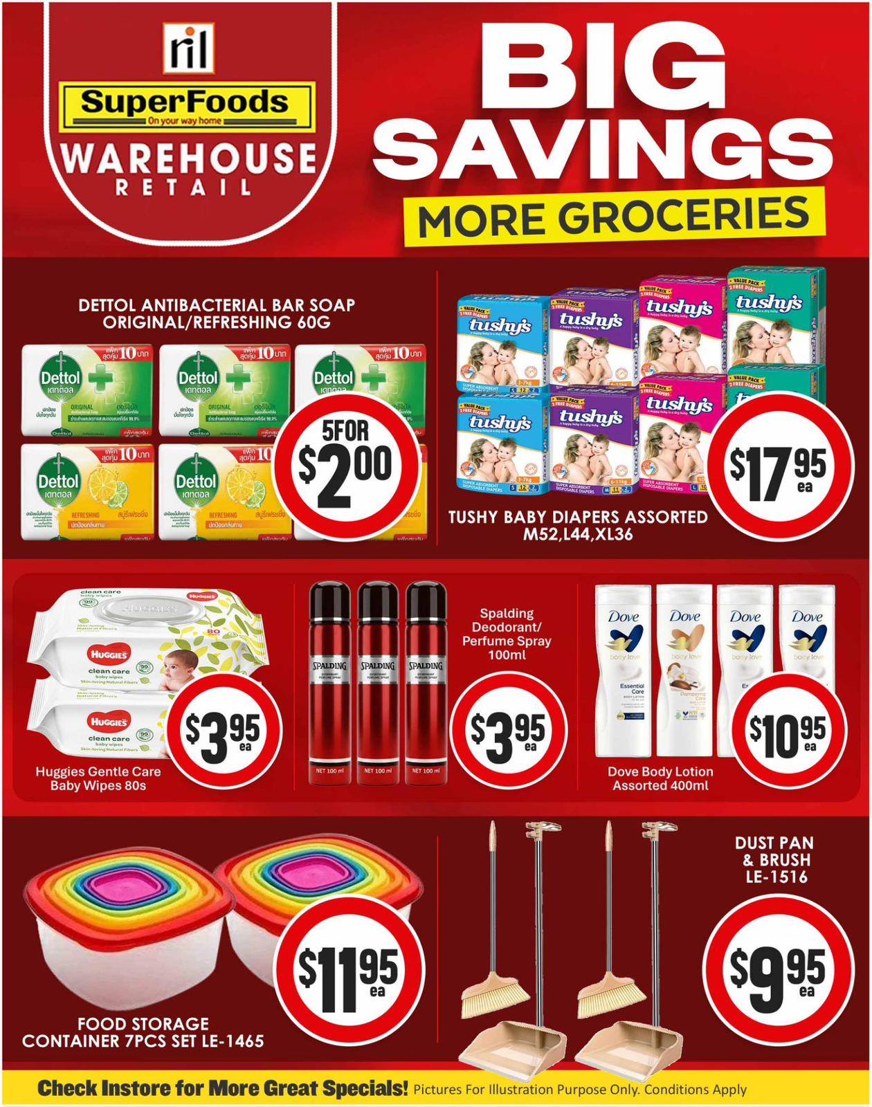 Big Savings - More Groceries - Page 1