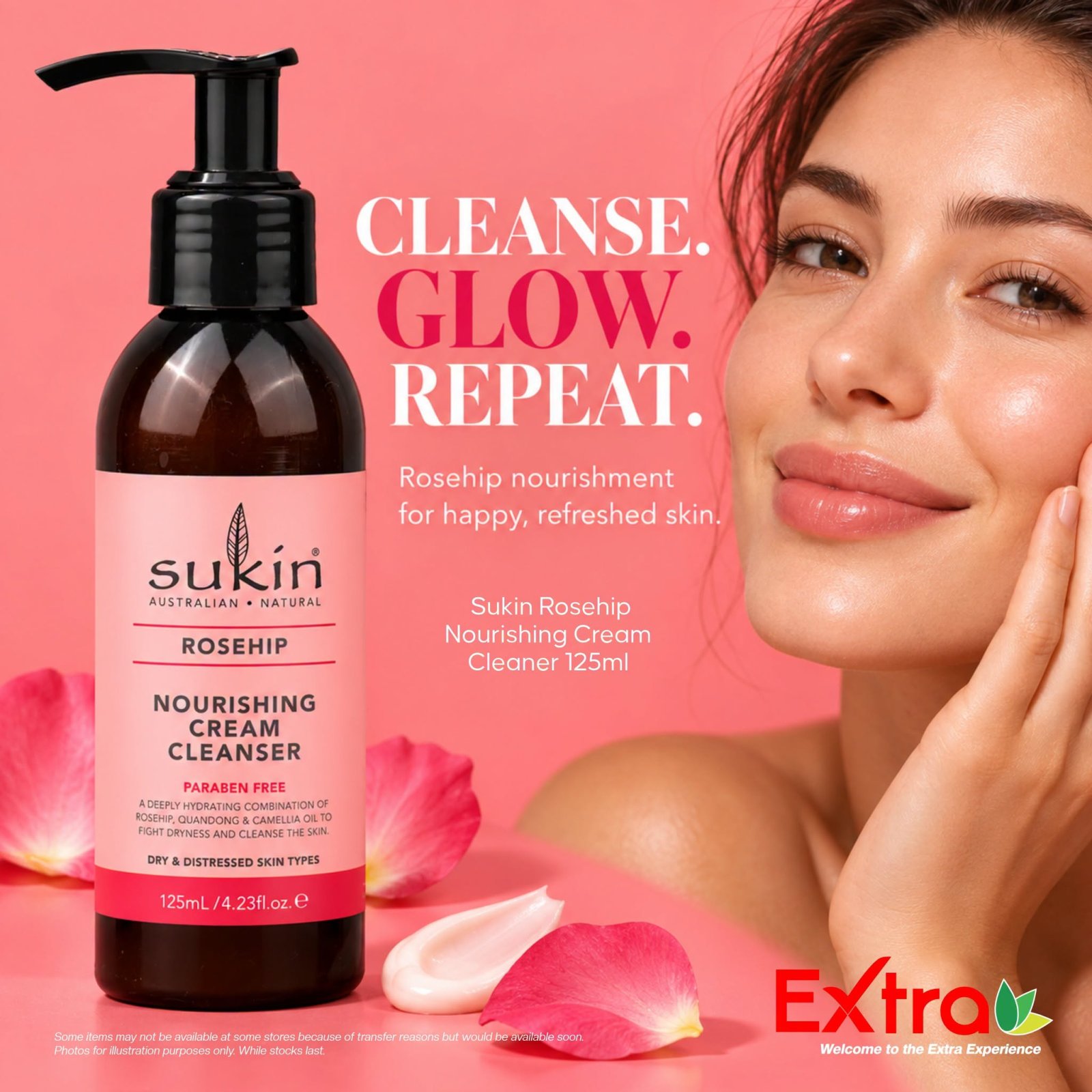 Sukin Rosehip Nourishing Cream Cleanser 125ml
