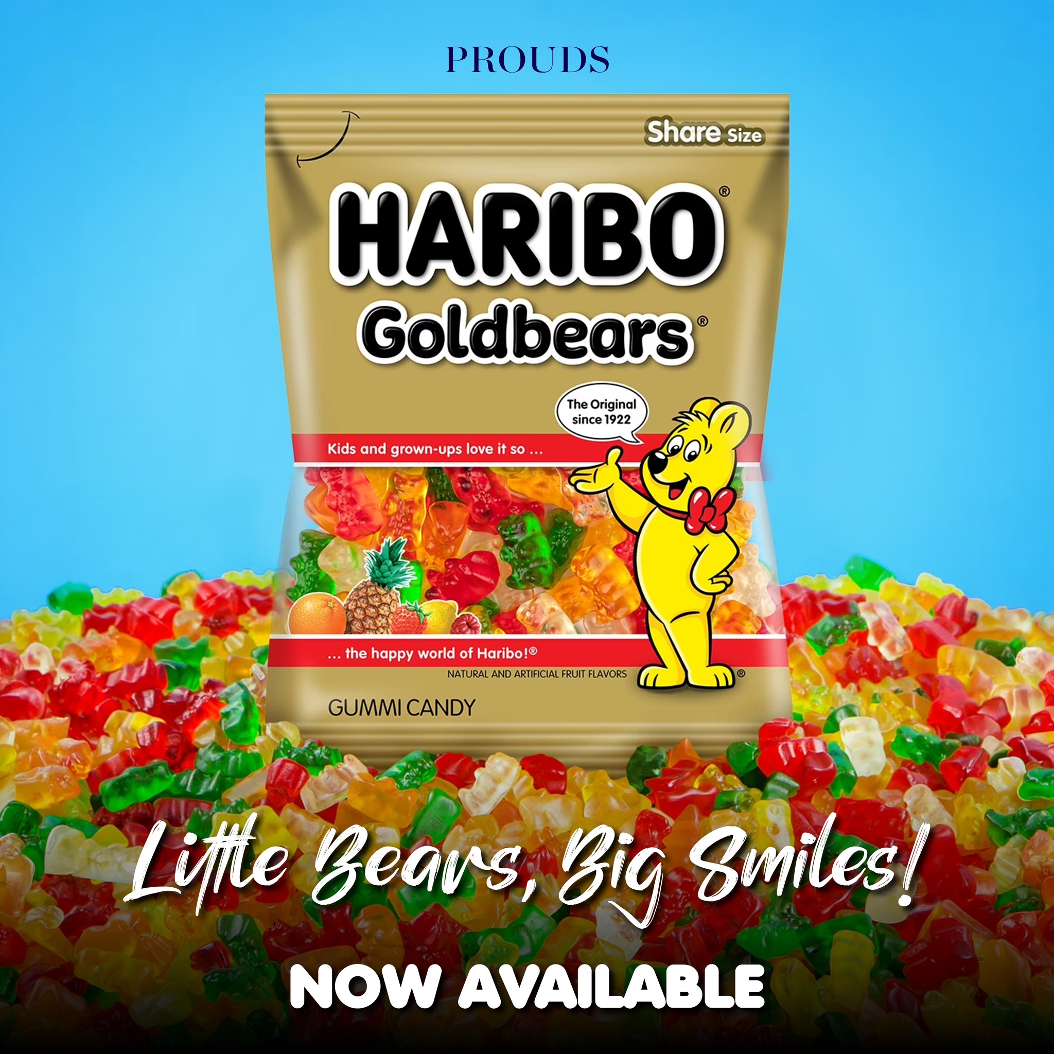 HARIBO Goldbears Now Available