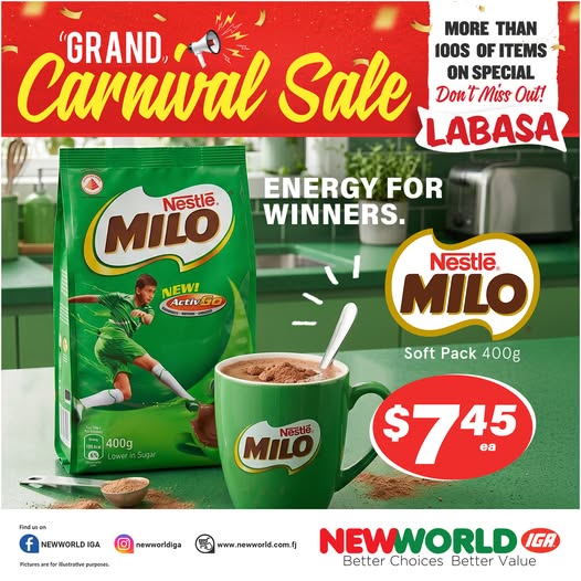 Grand Carnival Sale - Nestlé MILO - Page 1
