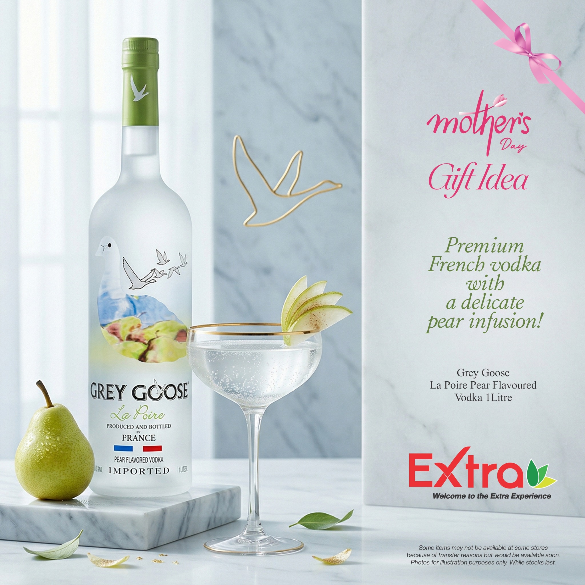 Grey Goose La Poire Pear Flavored Vodka 1L - $175