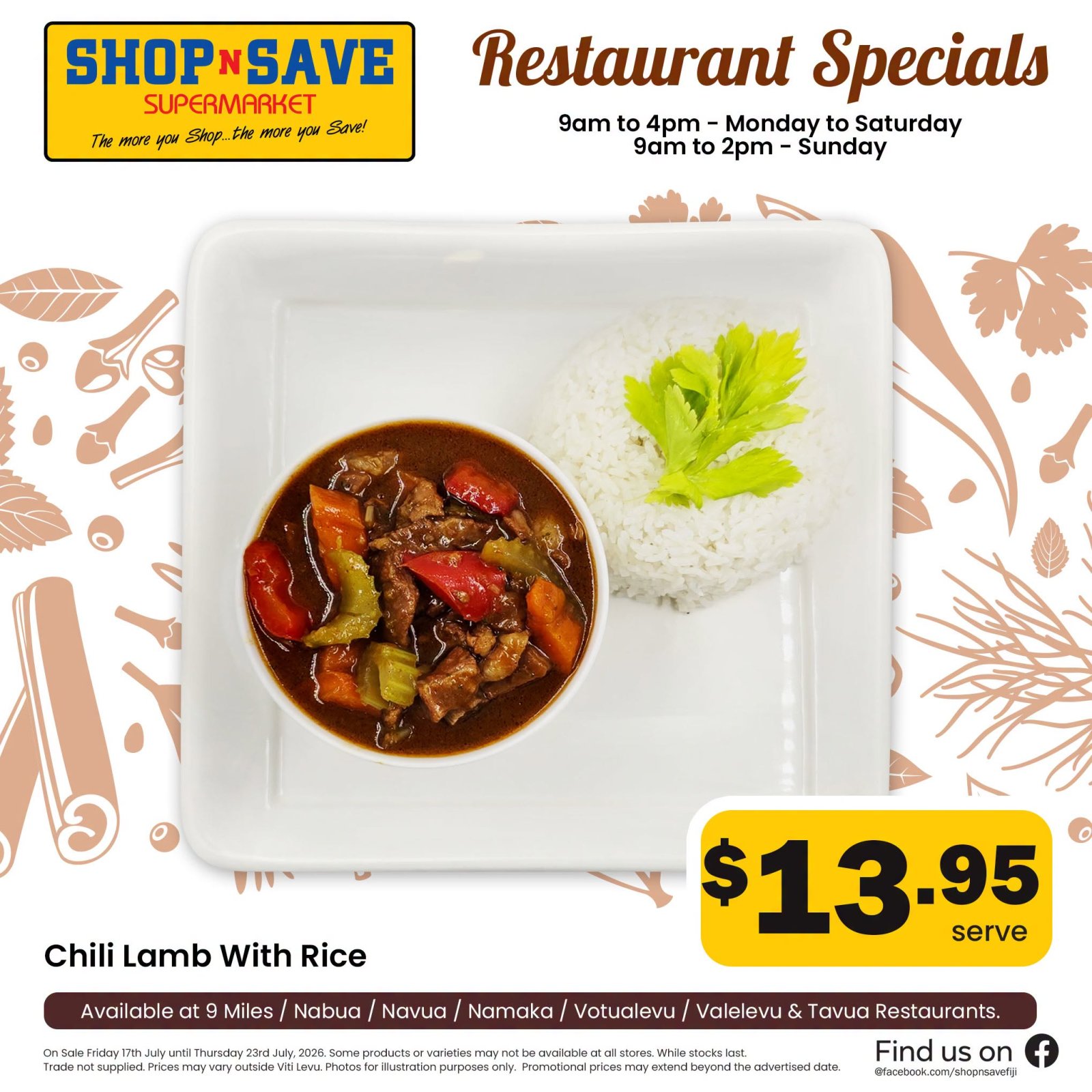 Chili Lamb With Rice